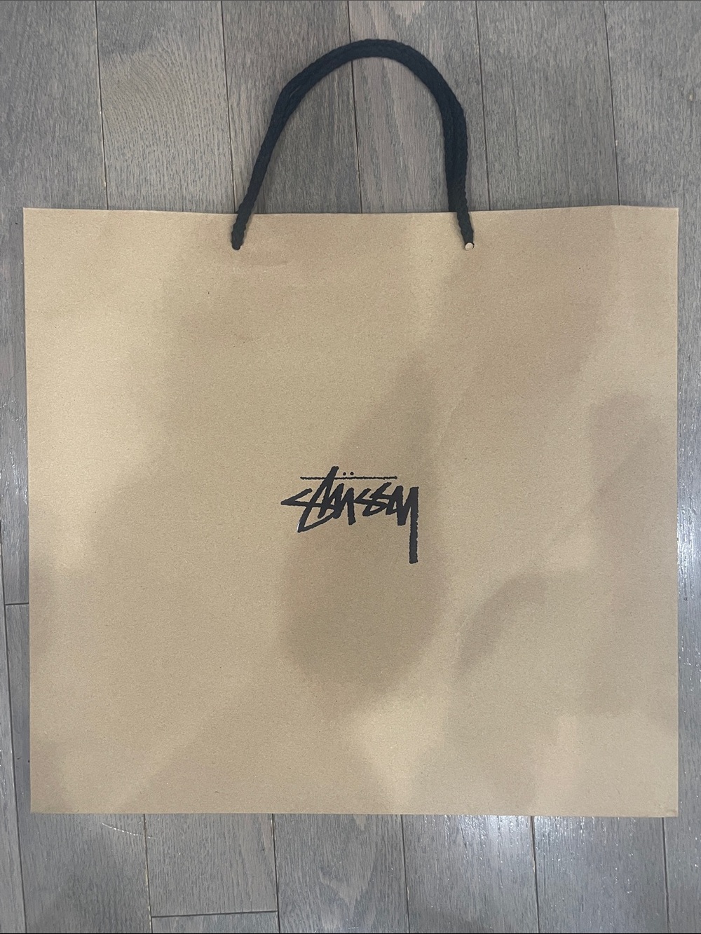 🛍️ AUTHENTIC XL STÜSSY Luxury Gift Bag - Collector’s Item 16”x15”x6.5”